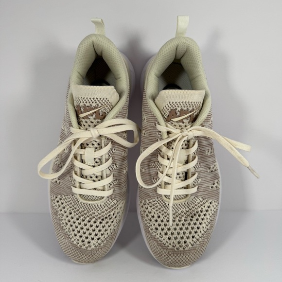 APL Techloom Pro Women’s Size 9 Running Shoes Knit Sneakers Tan Cream - Picture 6 of 9